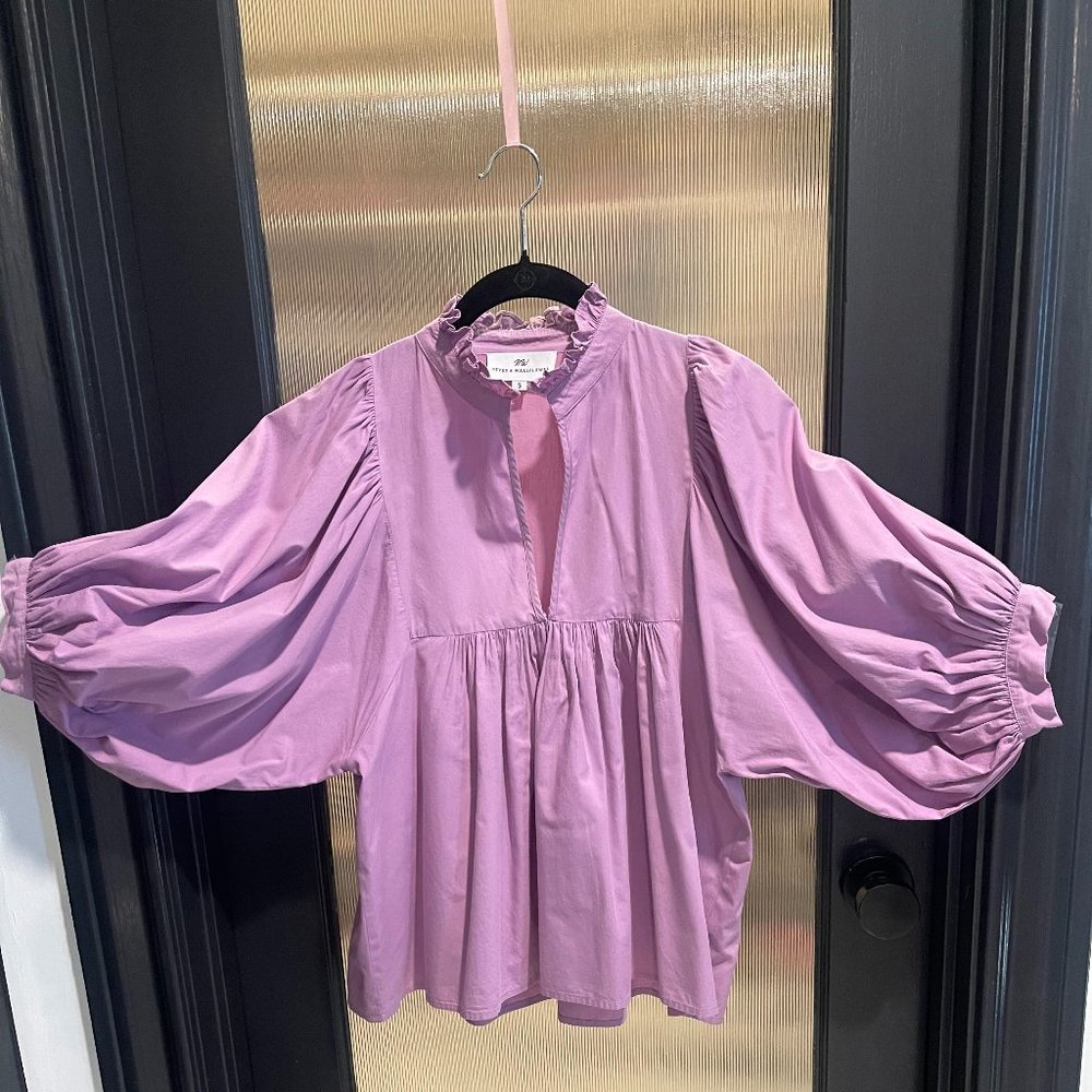 Never a Wallflower Light Purple Top small